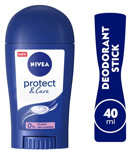 Nivea Protect & Care Antiperspirant for Women No Ethyl Alcohol Stick - 40ml
