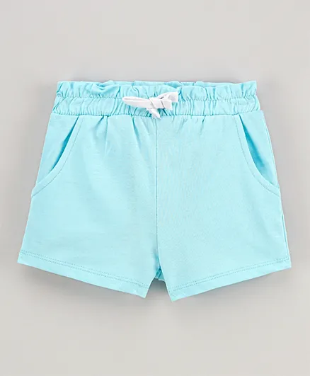 Minoti Basic Jersey Shorts - Light Blue