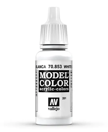 Vallejo Model Color 70.853 White Glaze - 17mL