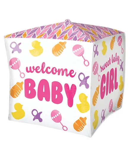 Party Centre Baby Chevron & Icon Ultrashape Foil Balloon - 15 Inches
