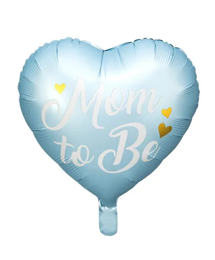 PartyDeco Mom To Be Foil Balloon - Blue