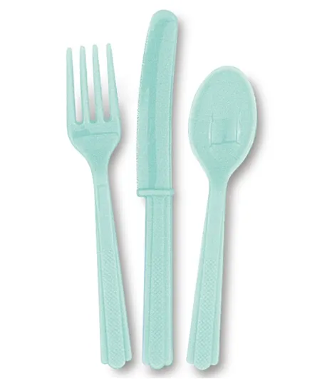Unique Mint Cutlery - Pack of 18