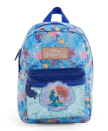 PAN Home Disney Princess Finding Your Own Voice Backpack Blue - 12 Inches