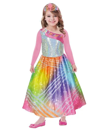 Riethmuller Barbie Raibow Magic Costume - Multicolour