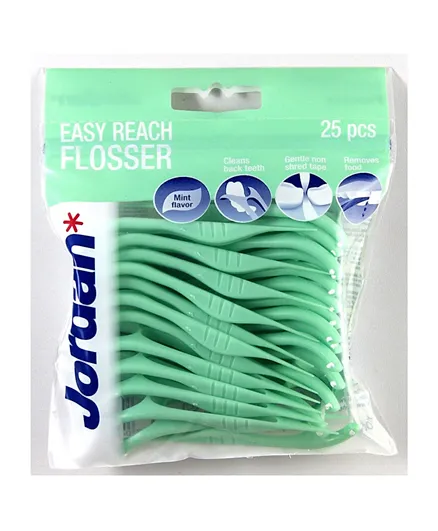 Jordan Oral Care Easy Reach Floss - 25 Pieces