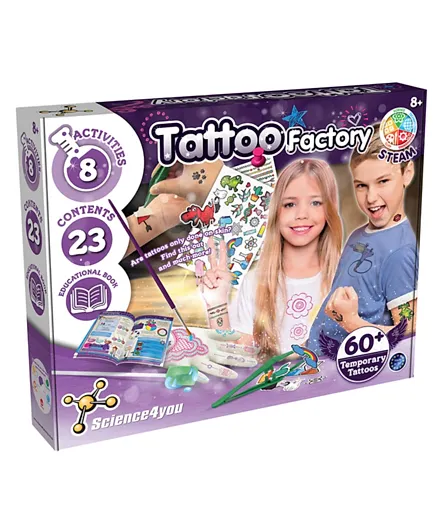 Science For You Tattoo Factory ( Tv Ad ) - Multicolour