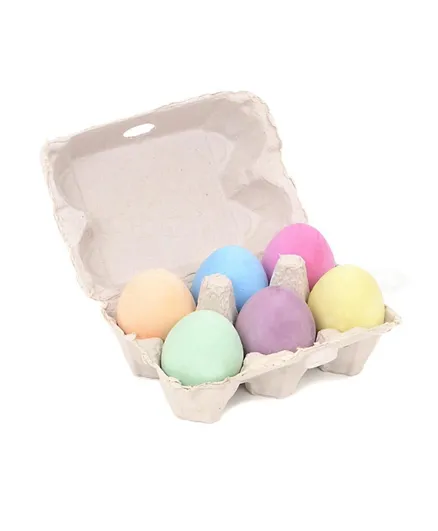Micador Egg Chalk Early Start - Pack of 6