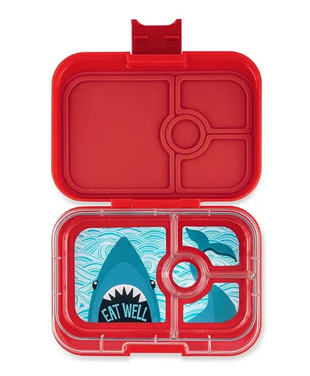 Yumbox Panino 4 Compartments Lunchbox - Wow Red
