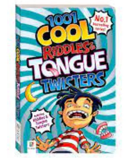 1001 Cool Riddles and Tongue Twisters - 208 Pages