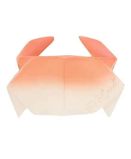 Oli & Carol H2 Origami Crab Teething Toy - Red