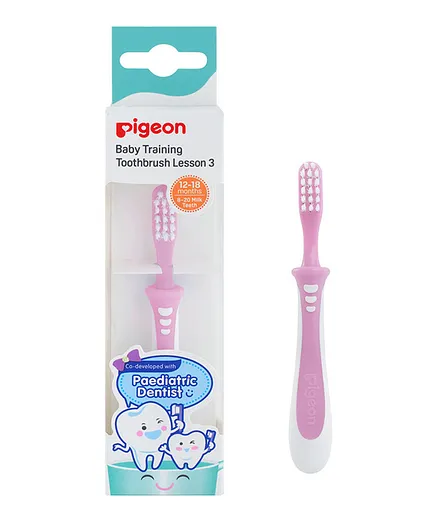 Pigeon L3 Training Toothbrush - Pink