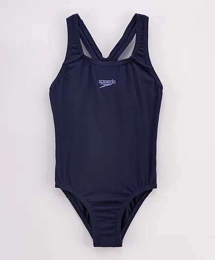 Speedo ECO Endurance+ Medalist V Cut Swimsuit - True Navy