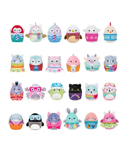 Squishmallows Squishville Surprise Mystery Plush – Collectible Soft Toy ...