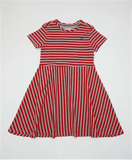 Beverly Hills Polo Club Fashion Dress - Red