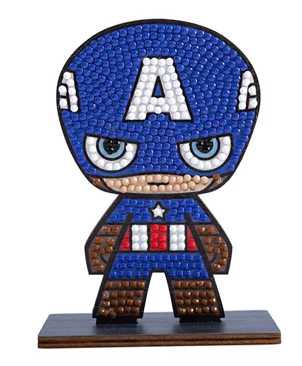 Craft Buddy Captain America Crystal Art Buddies