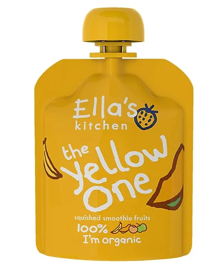 Ella's Kitchen Organic The Yellow One Puree Pack of 5 - 90g Each
