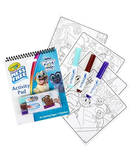 Crayola Color Wonder Activity Pad Puppy Dog Pals - Multicolor