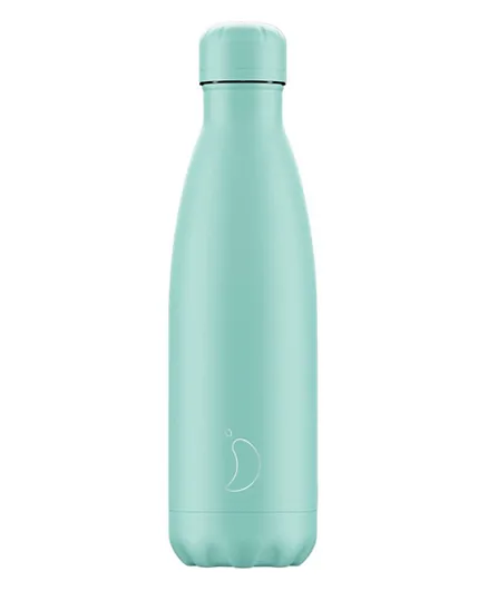 تشيليز - زجاجة ماء باستيل - أخضر - 500 مل