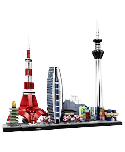 LEGO Architecture Tokyo Model Skyline Collection 21051 Multicolor - 547 Pieces
