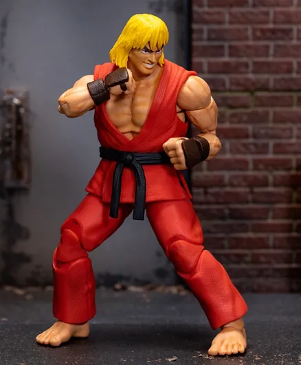 Jada Street Fighter II Ken Figure - 6 Inch