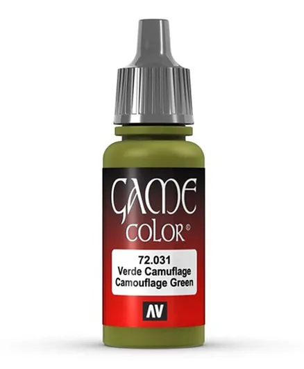 Vallejo Game Color 72.031  Camouflage Green - 17mL