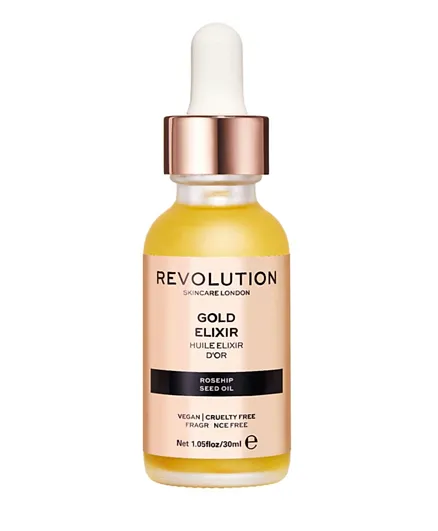 Revolution Skincare Rosehip Seed Oil Gold Elixir - 30mL