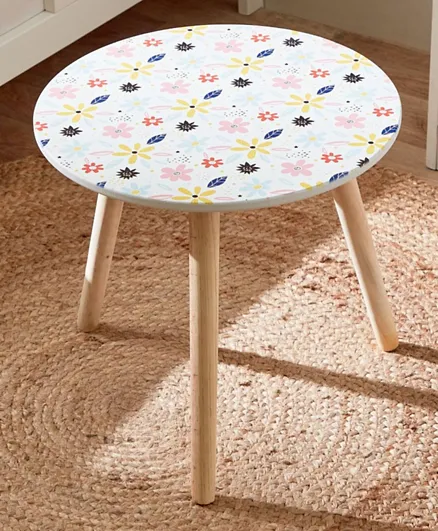 HomeBox Aloha Floral Accent Table