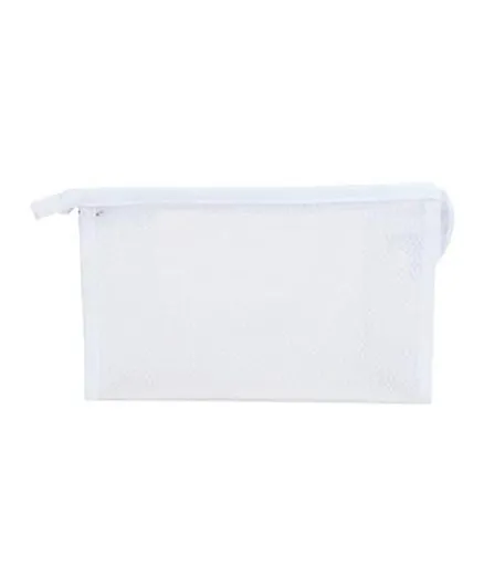 Homesmiths Travel Cosmetic Pouch - White