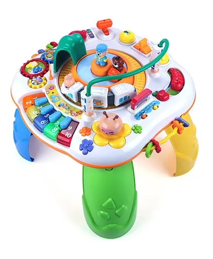 Goodway Kids Toys Musical Railway Learning Table - Multicolor
