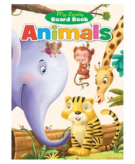 My Lovely Board Book Animals - English