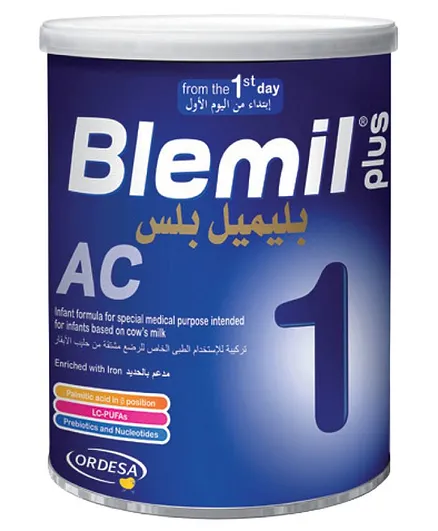 Ordesa Blemil Plus Stage 1 AC Infant Formula Milk - 400g