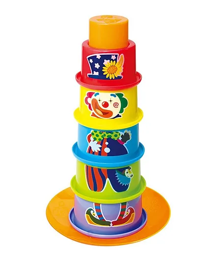 Playgo 6 In 1 Learning Cups - 6 Pieces