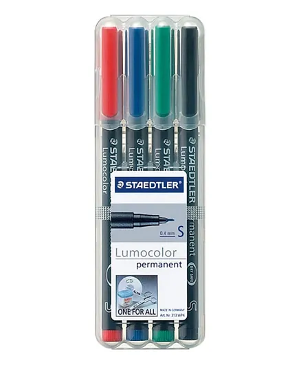 أقلام ستيدلر مارس لوموغراف 100B-HB - أسود - عبوة من 6