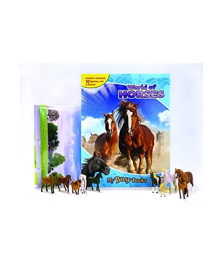 World Of Horses My Busy Book - English