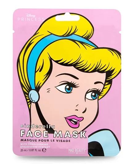 قماسك الوجه سندريلا من ديزني بوب برينسيس  - 25 مل