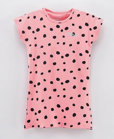 Koko Noko Niya Bio Cotton Dress - Bright Pink