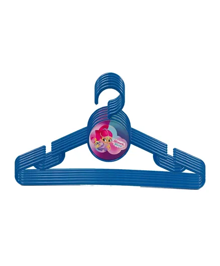 Nickelodeon Cloth Round  Shimmer and  Shine Hanger - Pack of 6