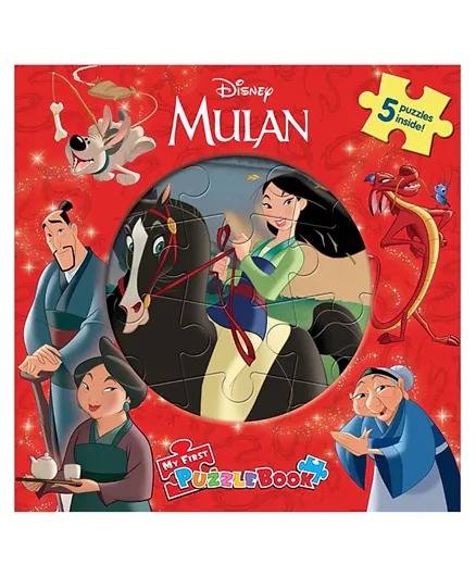 Phidal Disney Mulan My First Puzzle Book - English