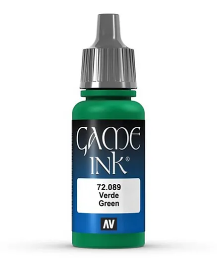 Vallejo Game Color 72.089 Green Ink - 17ml