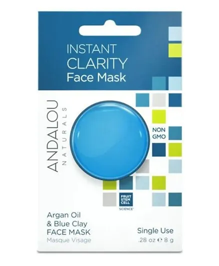 Andalou Naturals Instant Clarity Clay Mask - 0.28 Oz