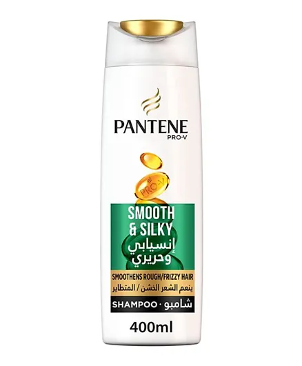Pantene Pro-V Smooth & Silky Shampoo - 400mL