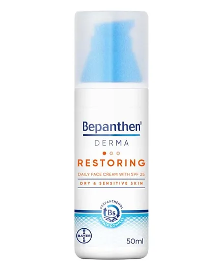 Bepanthen DERMA Replenishing Face Cream SPF 25 - 50mL