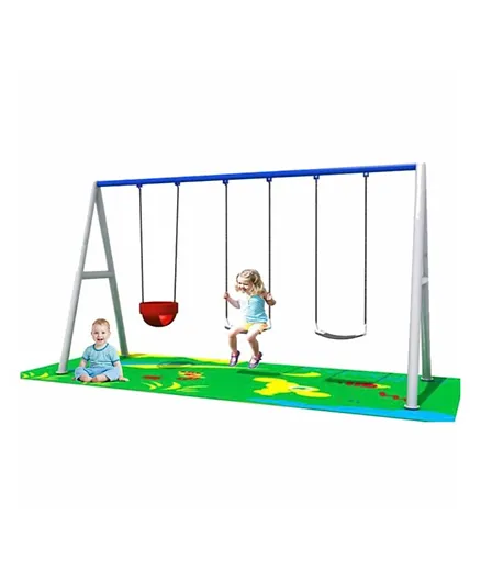 Myts Metal Playswing Small For Kids - Silver