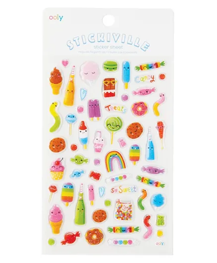 Ooly Stickiville Stickers Standard Candy Shoppe