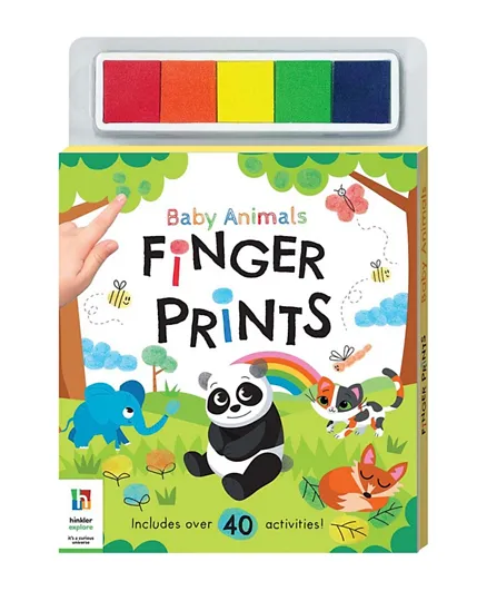 Baby Animals Finger Prints - English