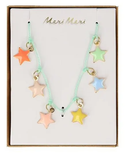 Meri Meri Enamel Star Necklace - 29.21 cm