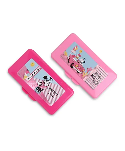 Disney Minnie Mouse Baby Wipes Case Pink - Pack of 2