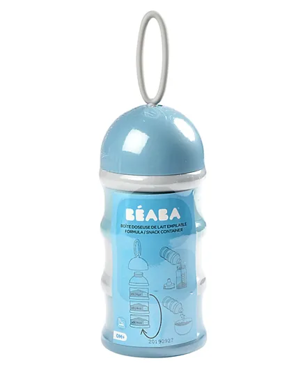 Beaba Stacked Formula Milk Container -  Light Blue
