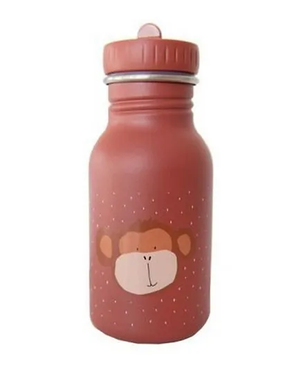Trixie Mr Monkey Stainless Steel Water Bottle Red - 350mL