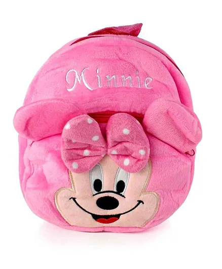 UKR Plush Mini Backpack Minnie Mouse Pink - 30cm